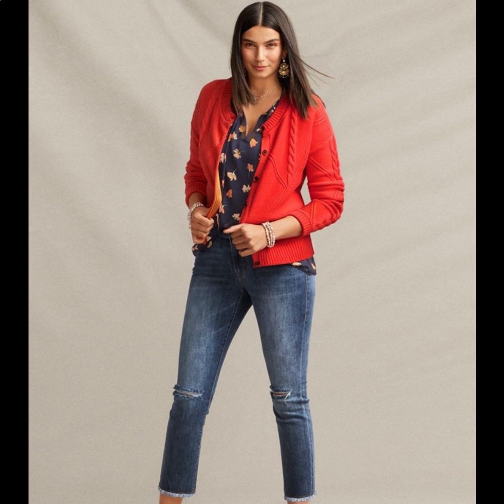 Cabi cable cardigan